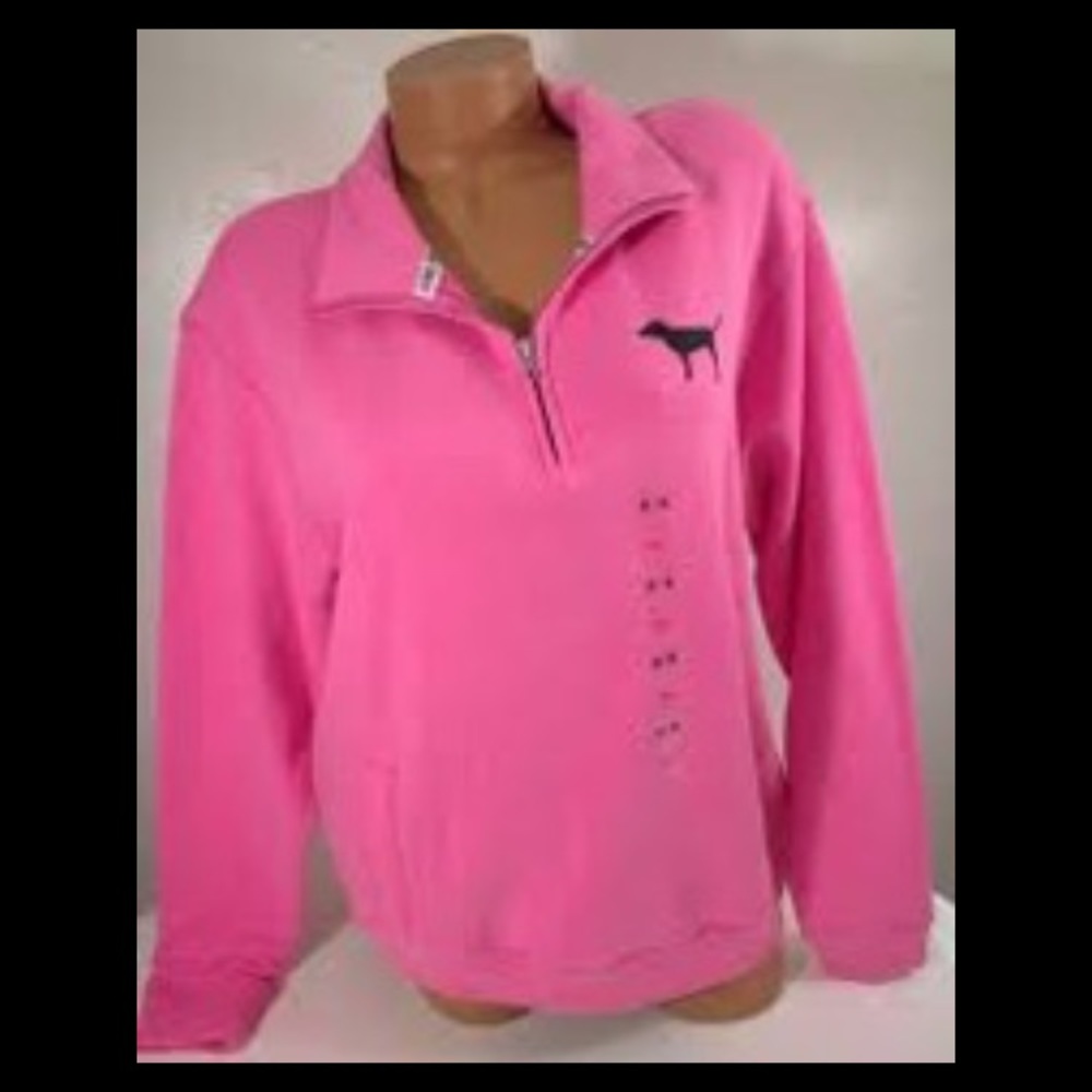 Victoria Secret Boyfriend Half-Zip Pullover